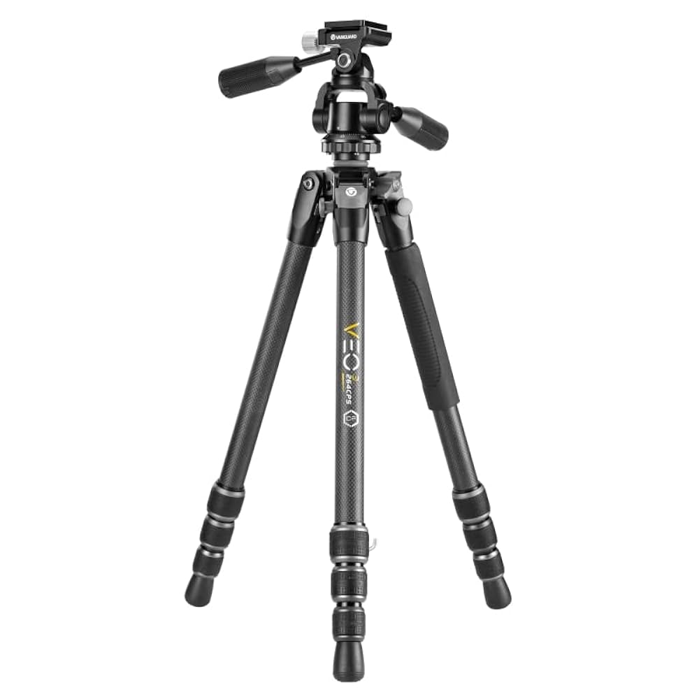 VANGUARD バンガード/トラベル三脚+自由雲台/VEO 3T+264AB/T2020507/カメラ関連/Aランク/69【中古】 VEO3T+264AB｜3Tプラス｜三脚｜アルミ｜一眼レフカメラ｜アルカ